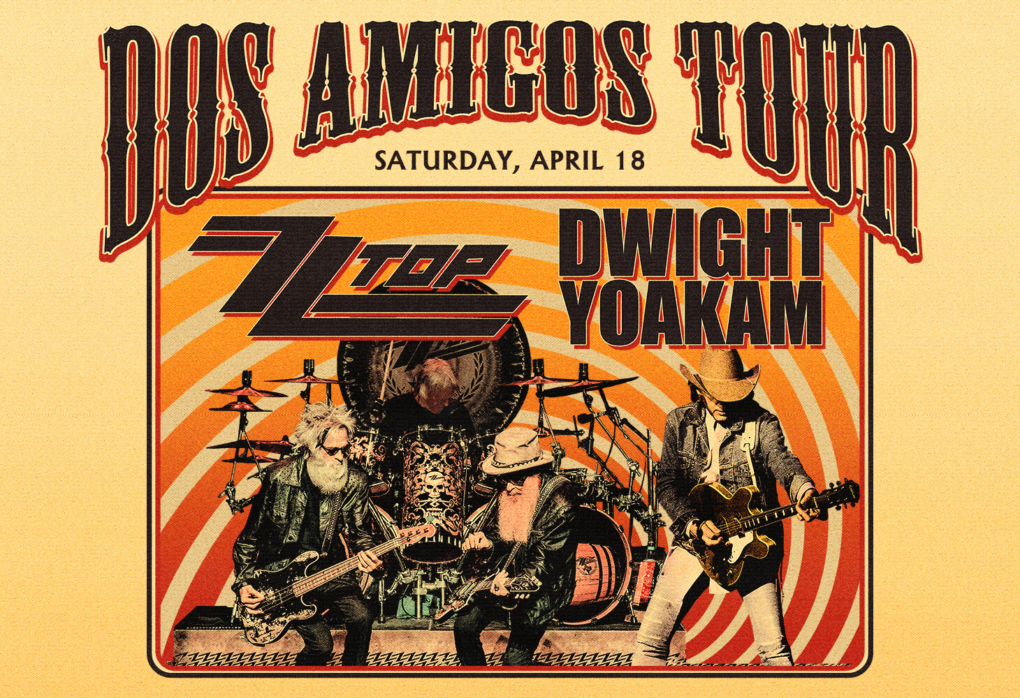 ZZ TOP & Dwight Yoakam | 04.18.26 | The Orion Amphitheater